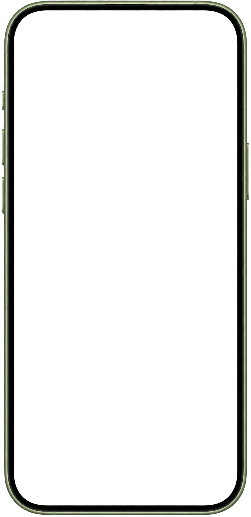 Green phone frame
